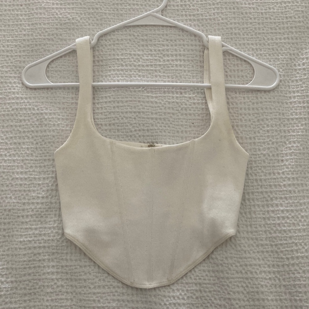 Princess Polly White Corset Top